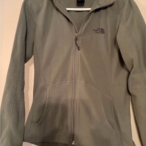 The North Face Olive Fleece Jacket